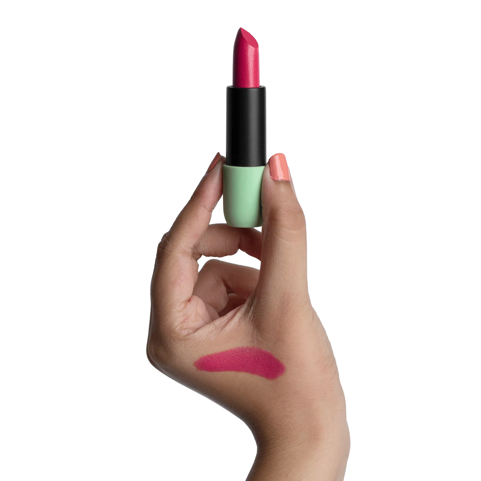 Satin Matte Lipstick Pink Trekker 06 | Ultra Light & Comfortable | Enriched with Plant Oils