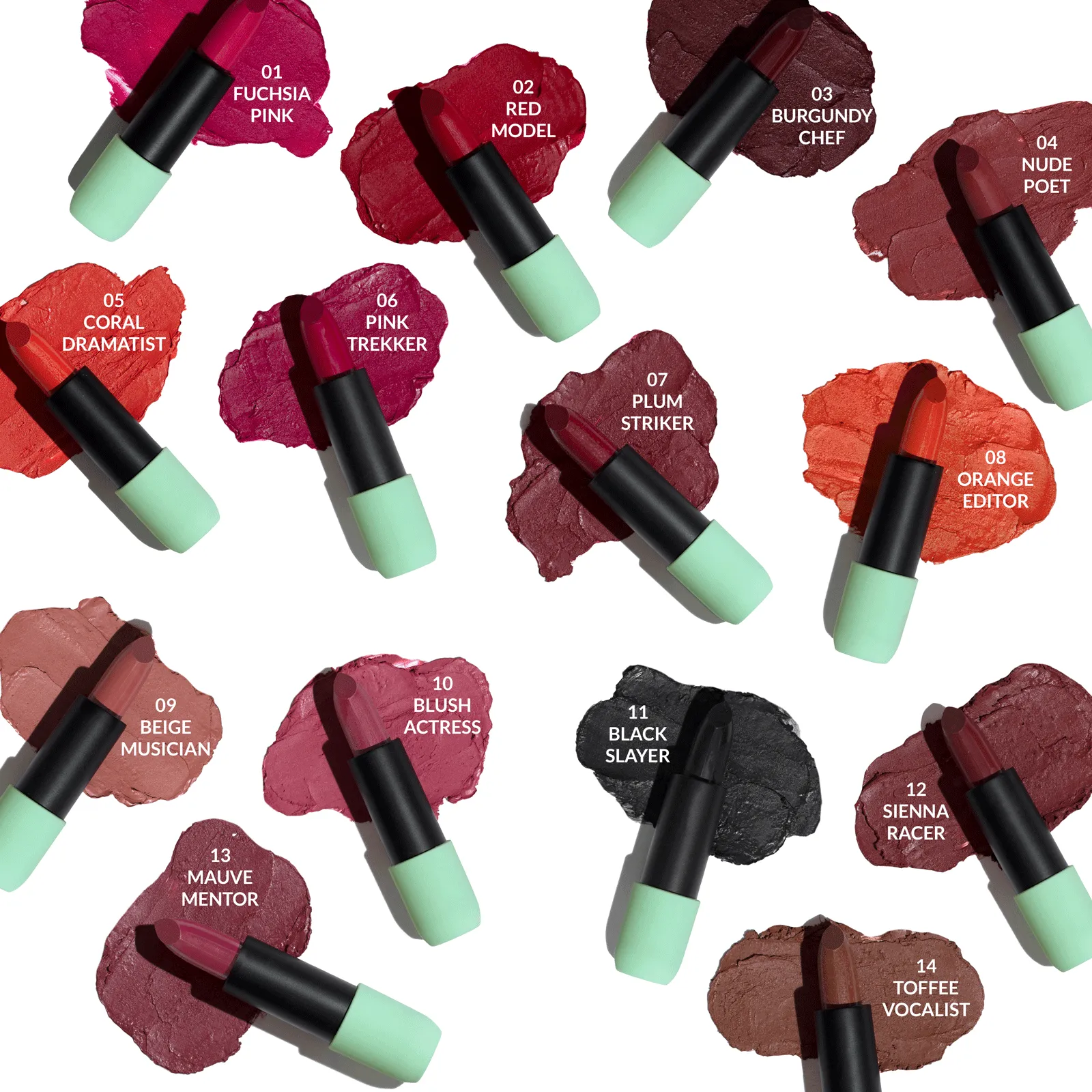 Satin Matte Lipstick Pink Trekker 06 | Ultra Light & Comfortable | Enriched with Plant Oils